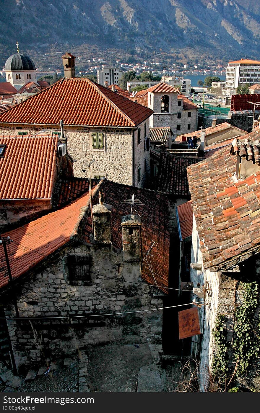 View of Old Kotor