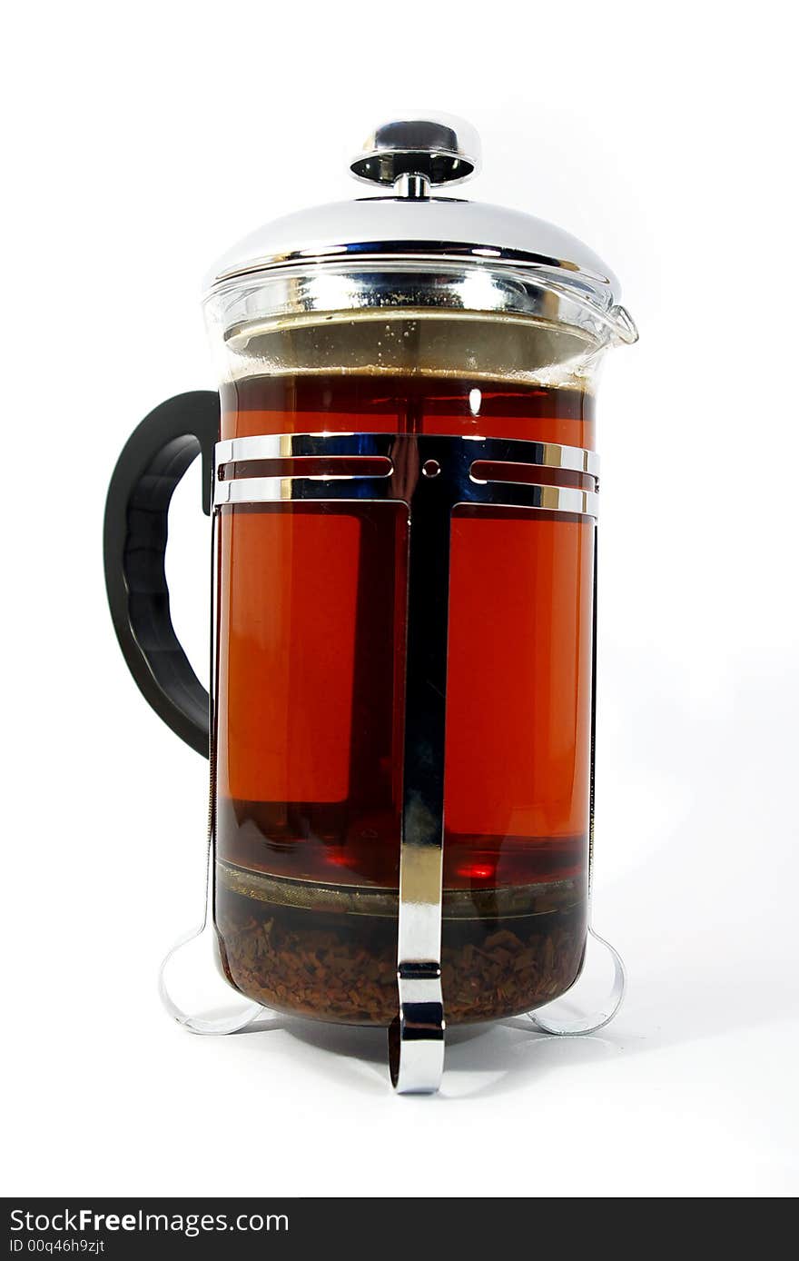 Kettle whith black tea