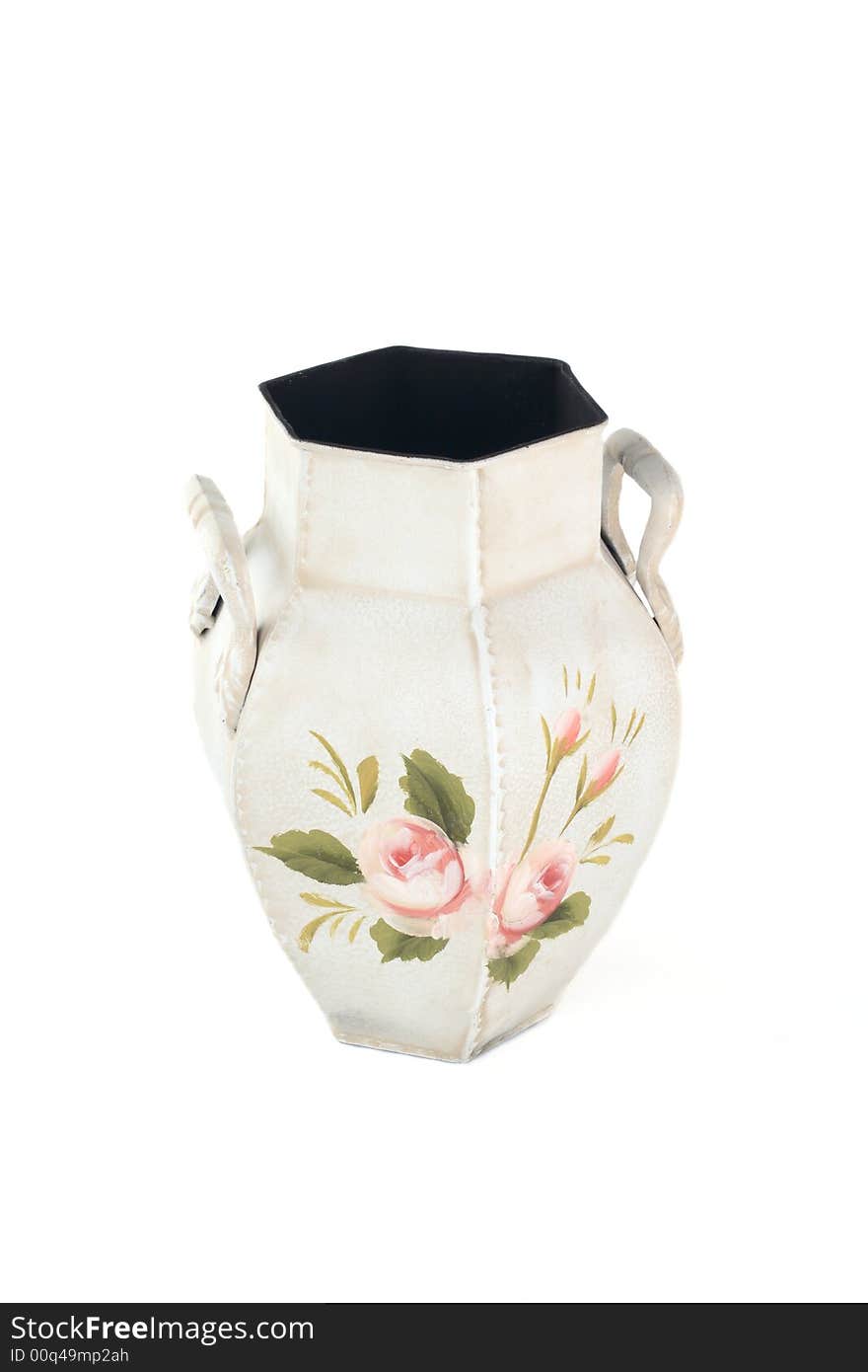 Beautiful painted vase