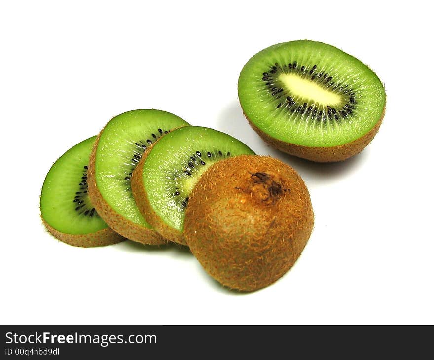 A Sliced Kiwi