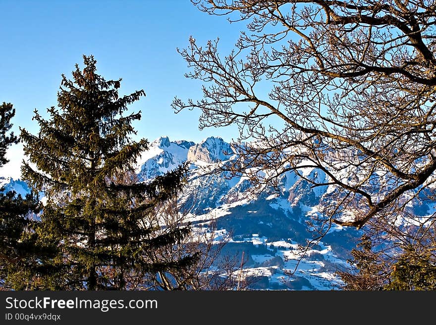 Mountain scene