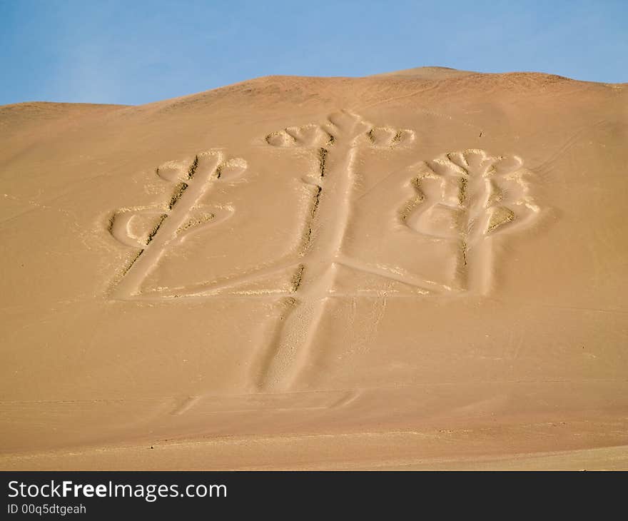 Candelabrum in Paracas national park