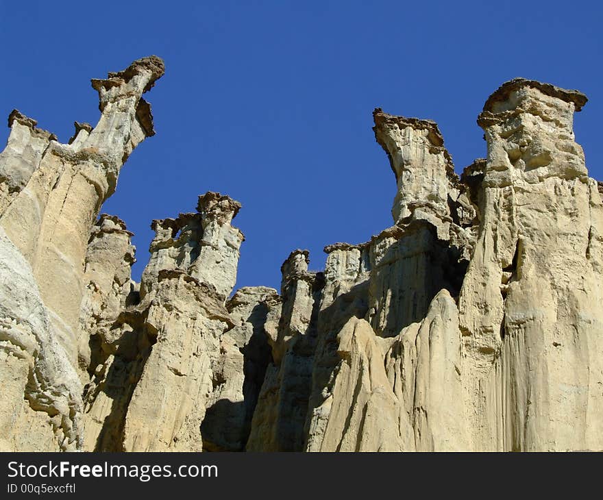 The chimney rocks