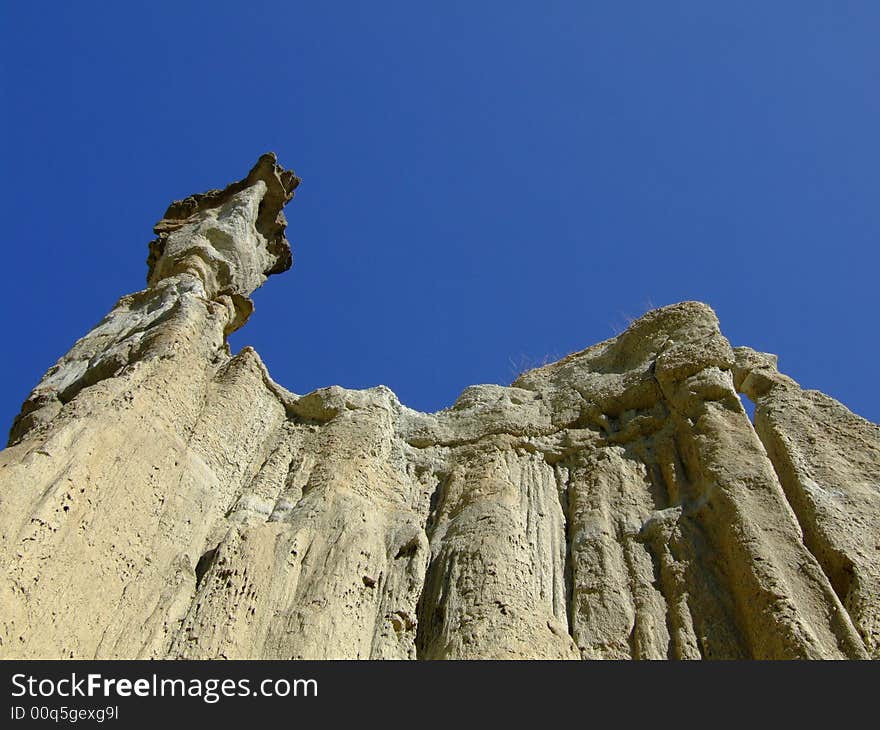 The chimney rocks