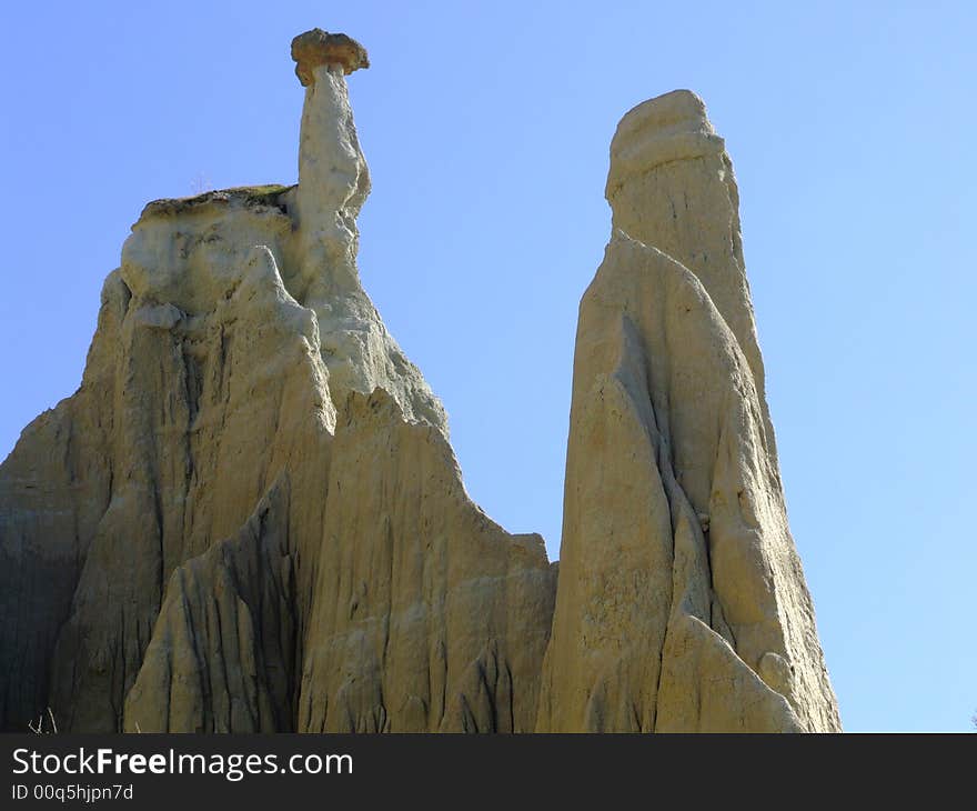 The chimney rocks