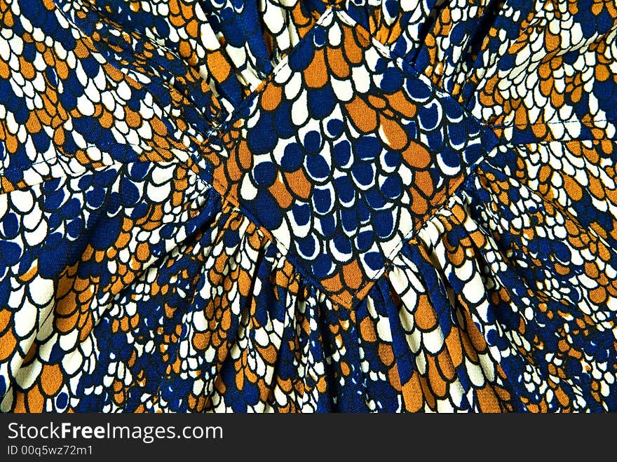 Colorful Dress Fabric