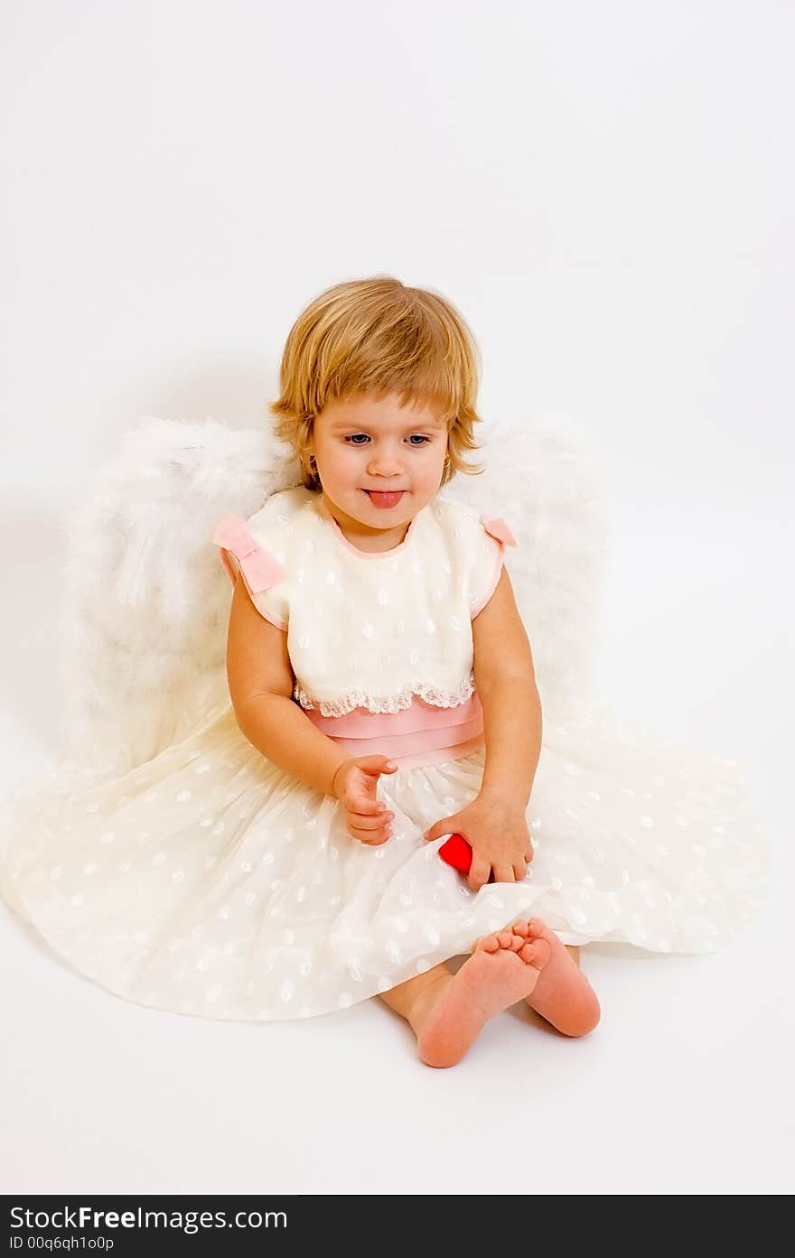 St. Valentine S Day Angel Girl