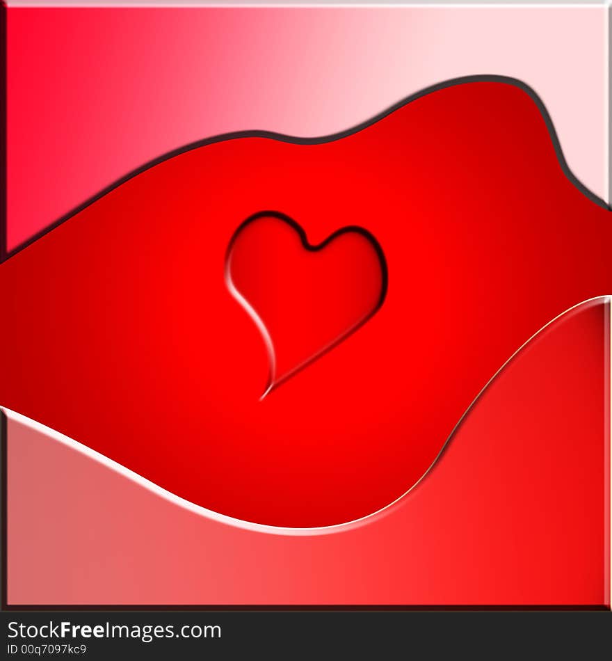 Abstract Valentine background whit heart. Abstract Valentine background whit heart