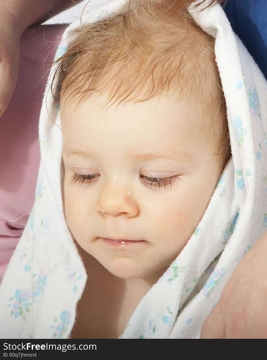 Boy After A Bath