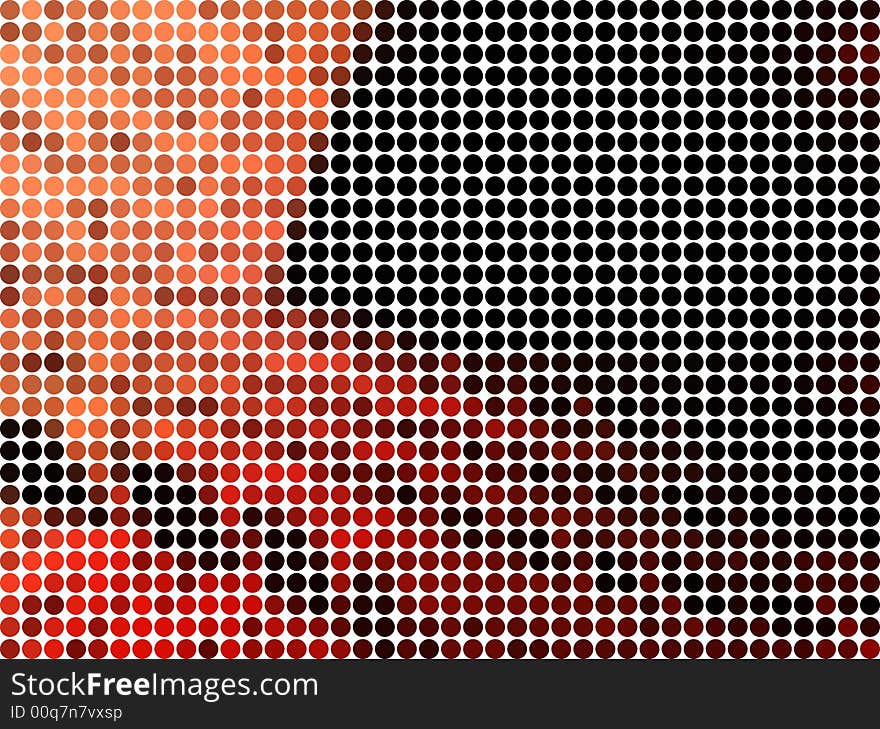 Abstract pixelated background