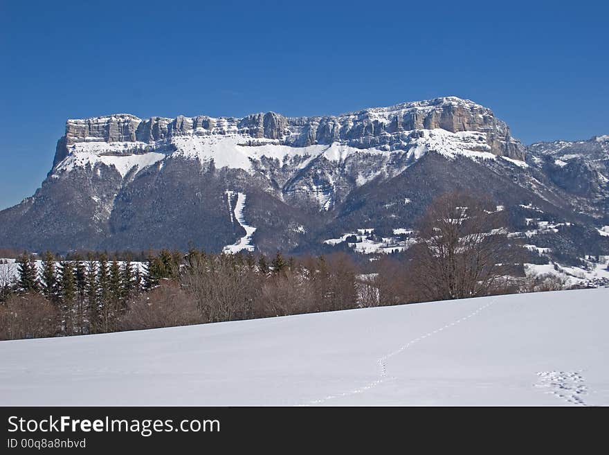 Landscape Of Mountain