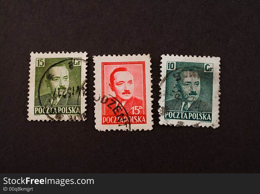 Very Old Polish Stamps