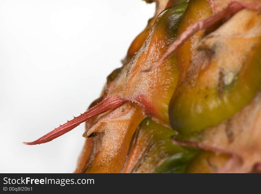 Close up of a pineapple