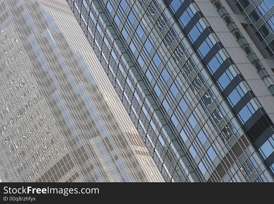 Hong Kong Central modern Building. Hong Kong Central modern Building