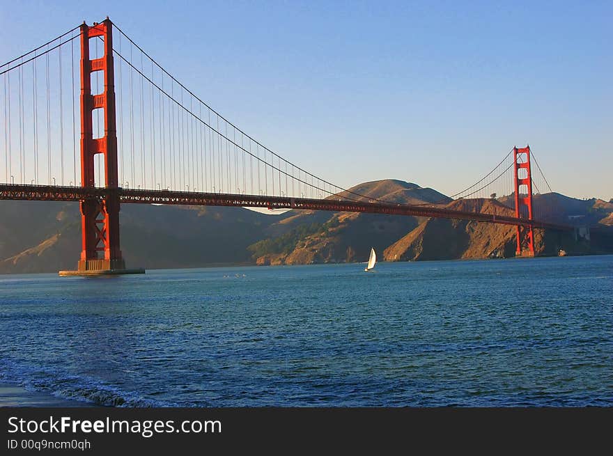 Golden gate bridge in san francisco, calif.