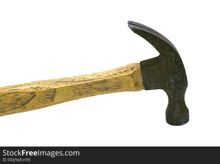 Isolated shot of a hammer, includes clipping path. Isolated shot of a hammer, includes clipping path.