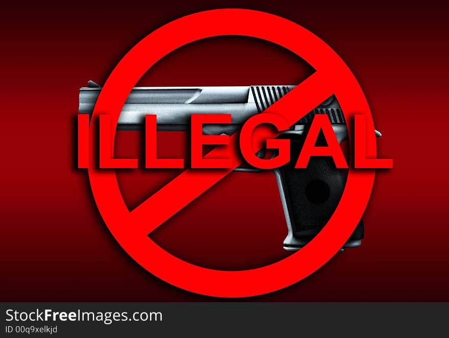 An image of a weapon, in this case a gun, this image can be used for anti gun concepts. An image of a weapon, in this case a gun, this image can be used for anti gun concepts.