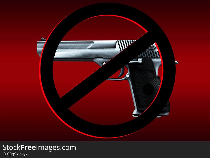 An image of a weapon, in this case a gun, this image can be used for anti gun concepts. An image of a weapon, in this case a gun, this image can be used for anti gun concepts.