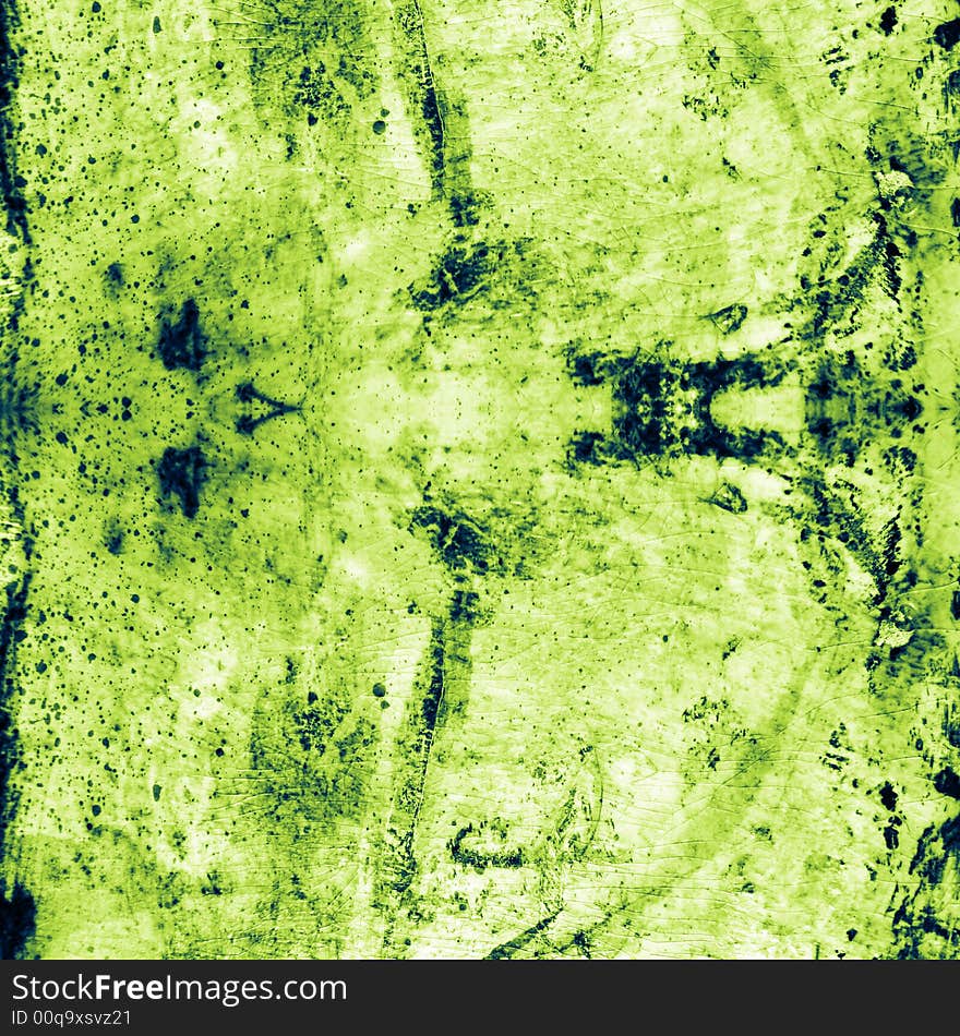 Green aged background, texture. Can be used as support for many purposes. Green aged background, texture. Can be used as support for many purposes.