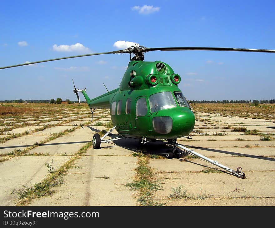 Green Helicopter