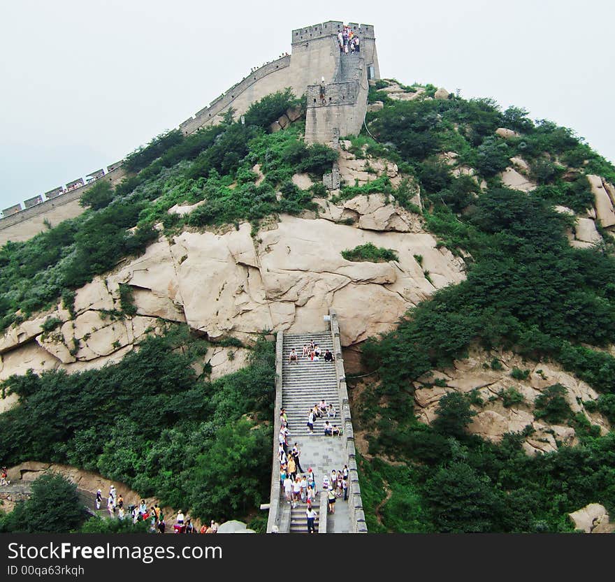 Badaling Great Wall in Beijing