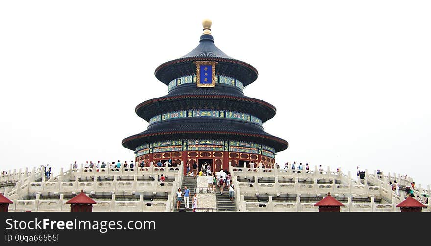 Temple of Heaven in Beijing City, China