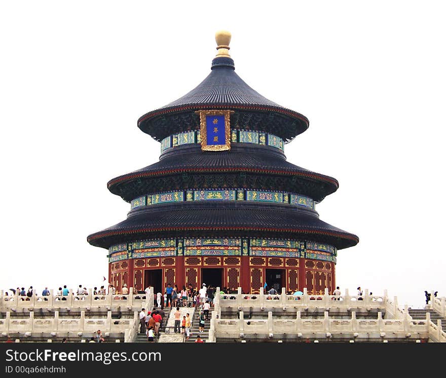 Temple of Heaven in Beijing City, China