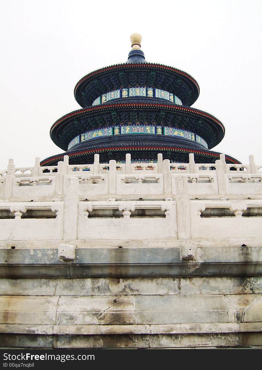 Temple of Heaven in Beijing City, China