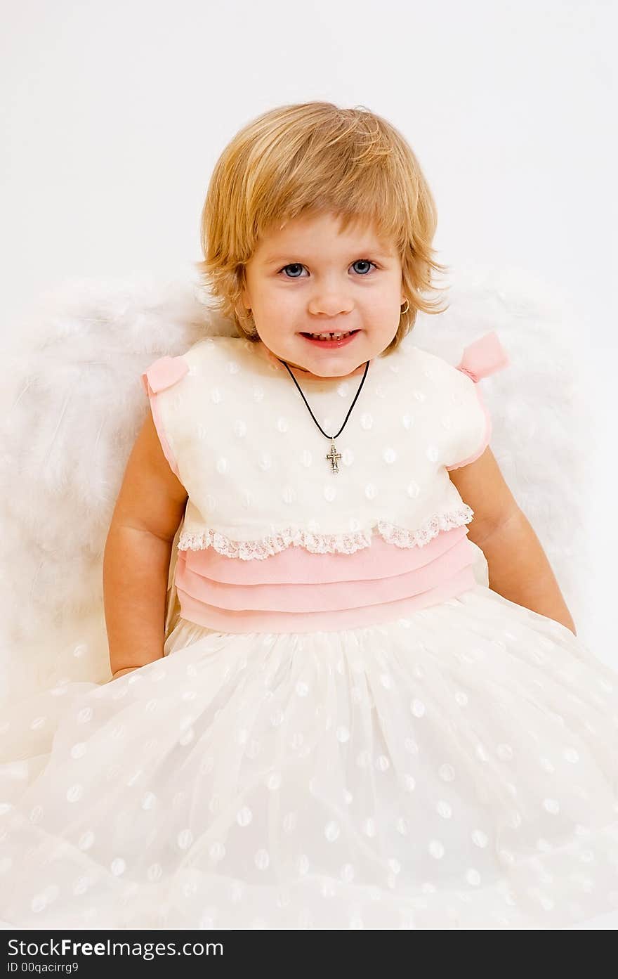 Little angel girl