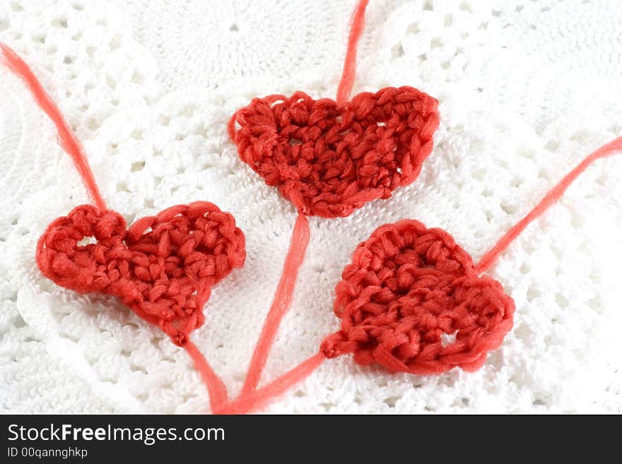 Hearts With Wool