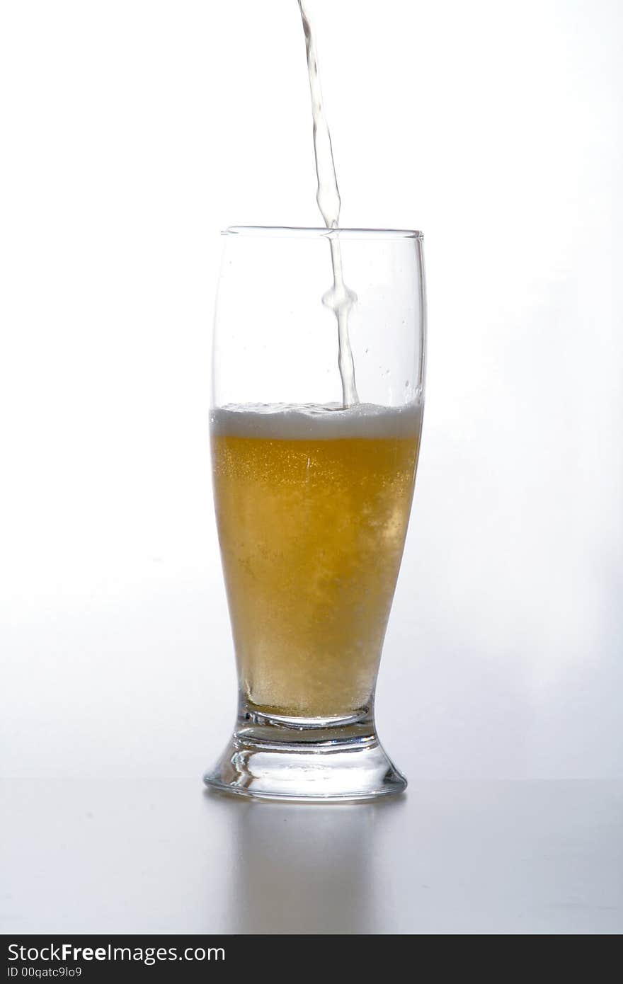 Glass of beer