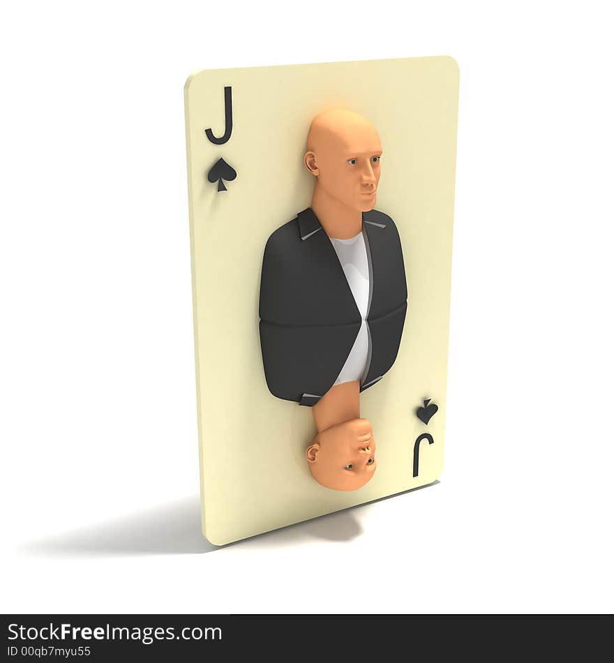 Playing Card: Jack of Spades