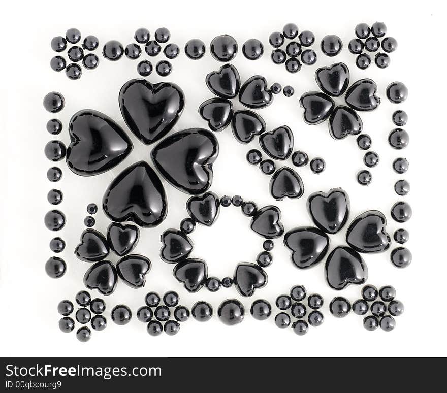 Black Valentine Decoration