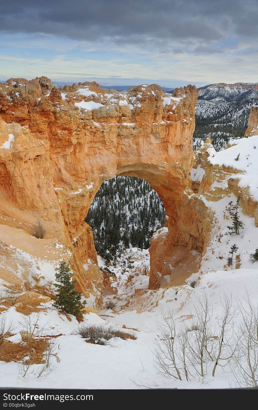 Bryce Canyon NP in winter