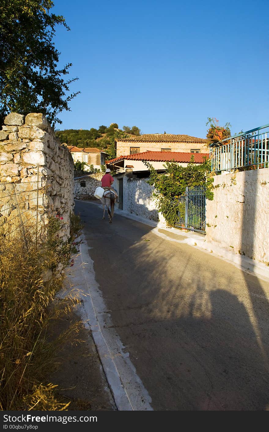 Life in a Greek village