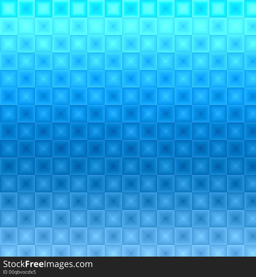 Abstract blue background design with light effect