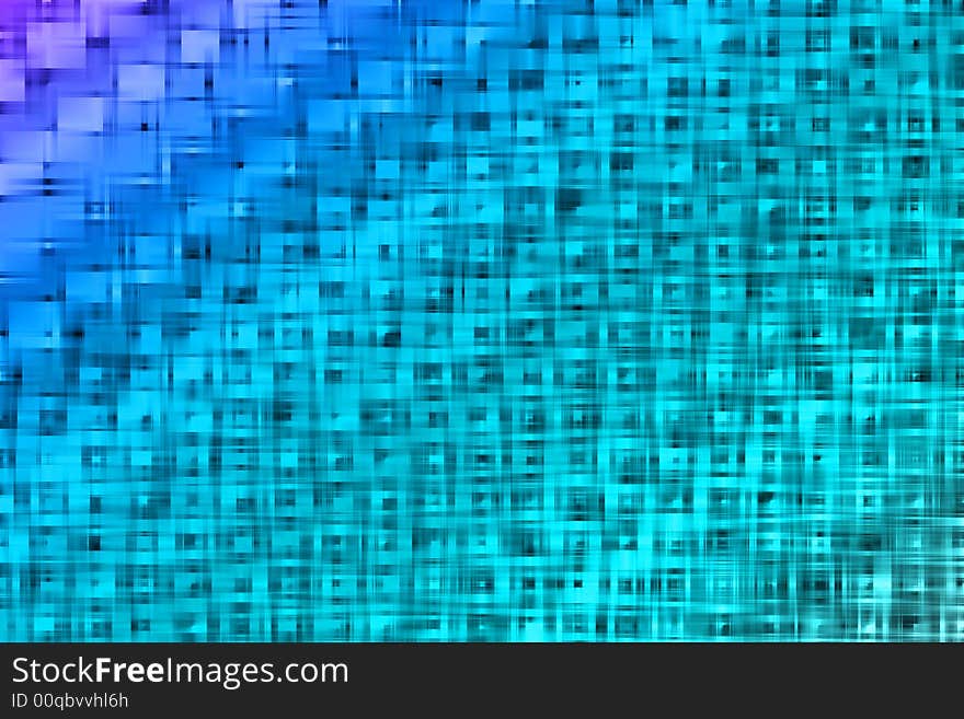 Abstract Blue Blur Background Design