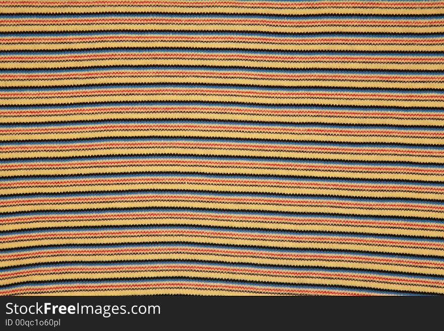 Yellow Strip Textile Texture