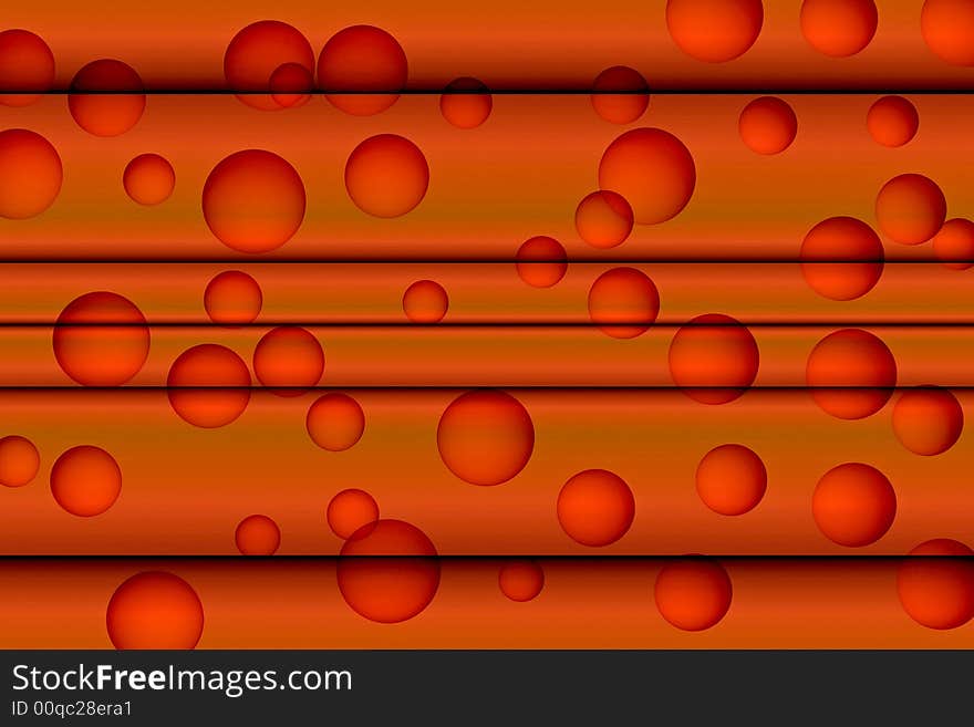 Orange Bubbles