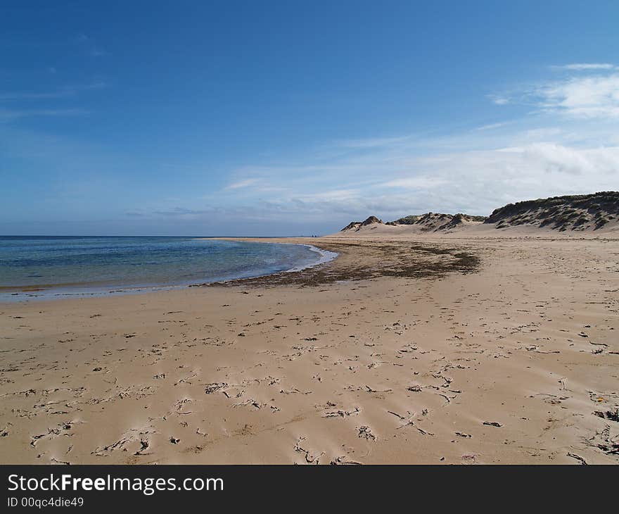 Beach in the North East of Scotland. Beach in the North East of Scotland