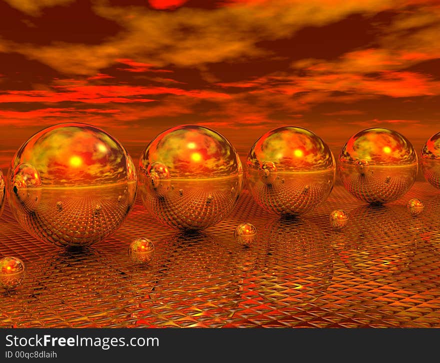 Mirror balls