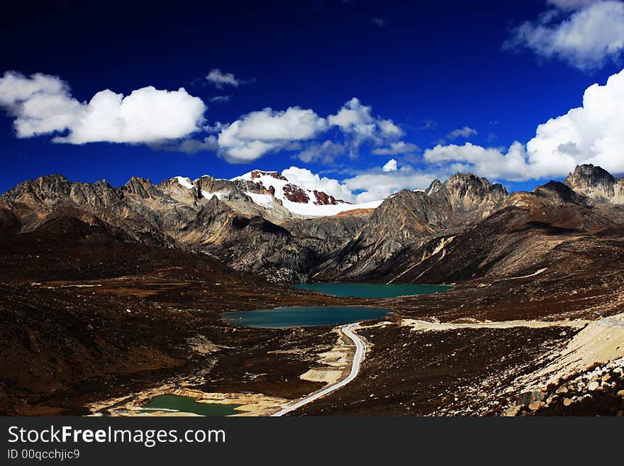 We were heading to the snow mountain, but there s a lake in front of us. It took us another one day to get there. Sky late is the most hot spot on the way from Sichuan to Tibet. We were heading to the snow mountain, but there s a lake in front of us. It took us another one day to get there. Sky late is the most hot spot on the way from Sichuan to Tibet.