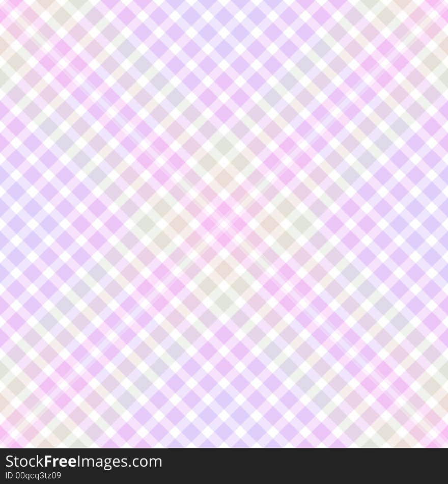 Pastel pink mauve and green  colored plaid background. Pastel pink mauve and green  colored plaid background