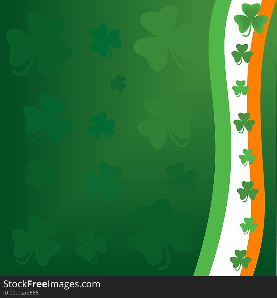 Abstract Saint Patricks day background. Abstract Saint Patricks day background