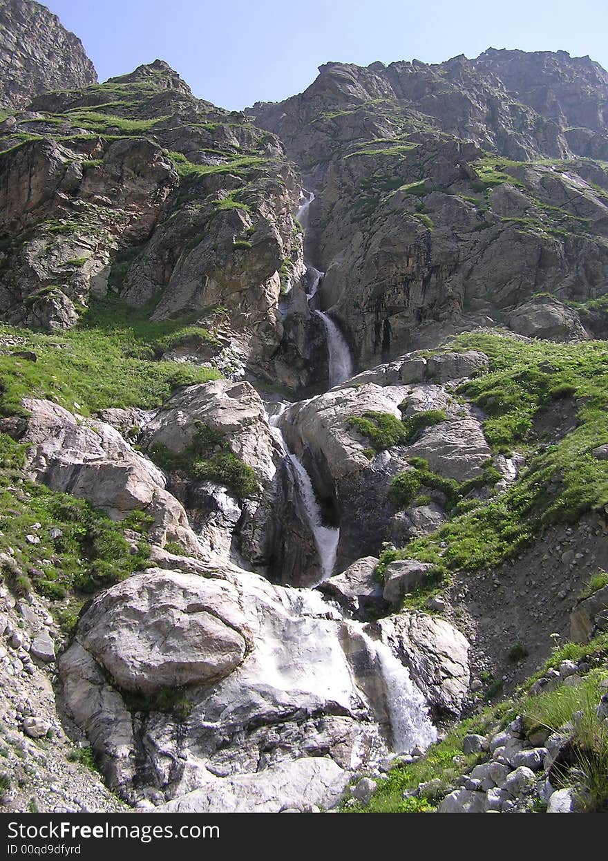 Mountains. Caucasus.Kabardino-Balkariya. Bezengi. Mountains. Caucasus.Kabardino-Balkariya. Bezengi.