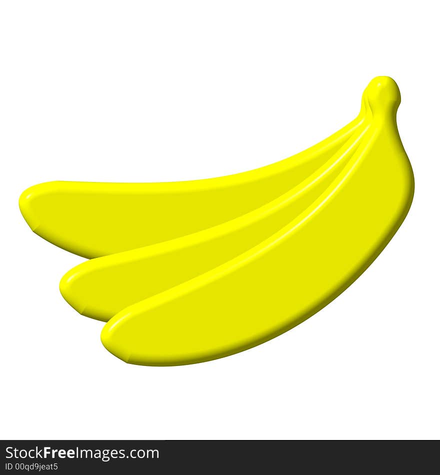 Bananas - a computer generated image