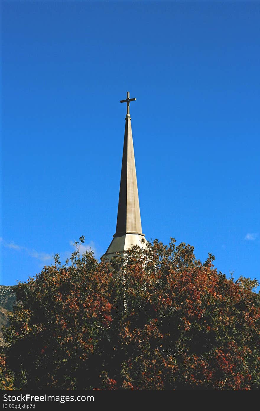 Serene steeple