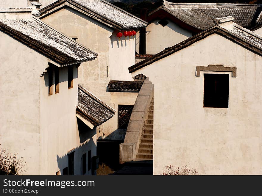 Chinese traditional house of east china