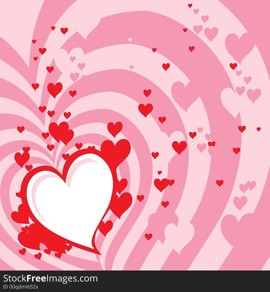 Valentine's Background With Space For Text (vector or XXL jpeg image). Valentine's Background With Space For Text (vector or XXL jpeg image)