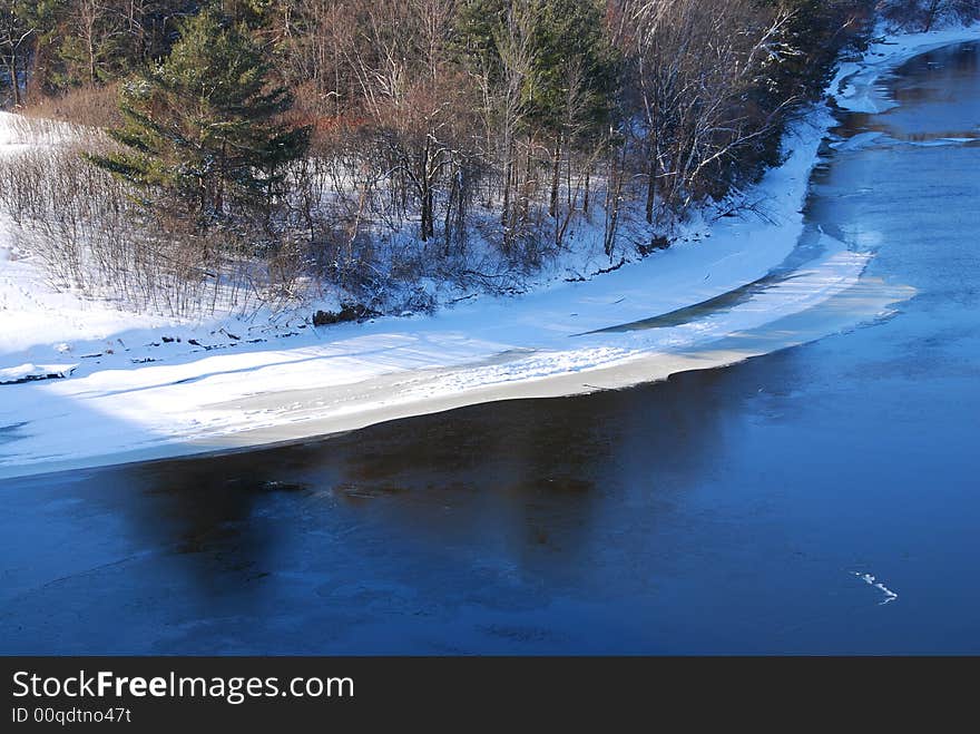 Icy Shoreline